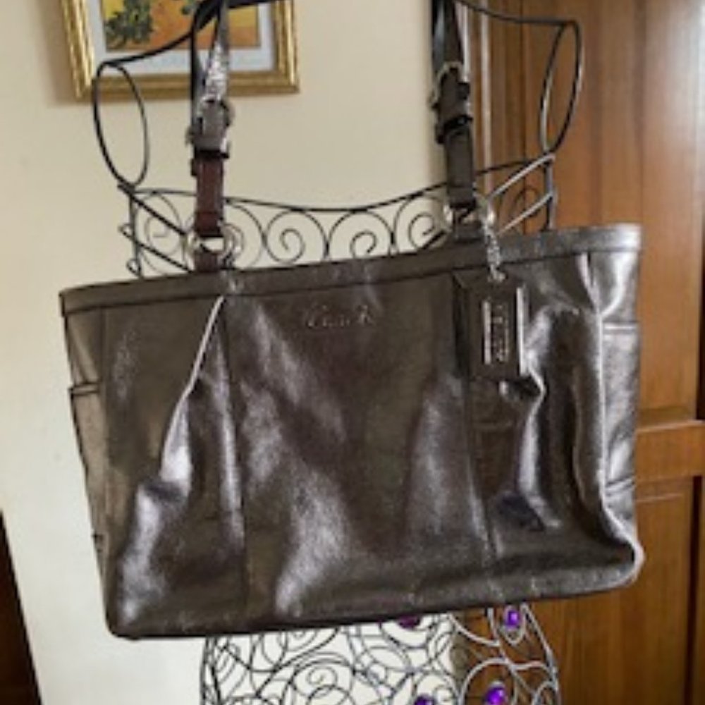 Coach Metallic Handbag